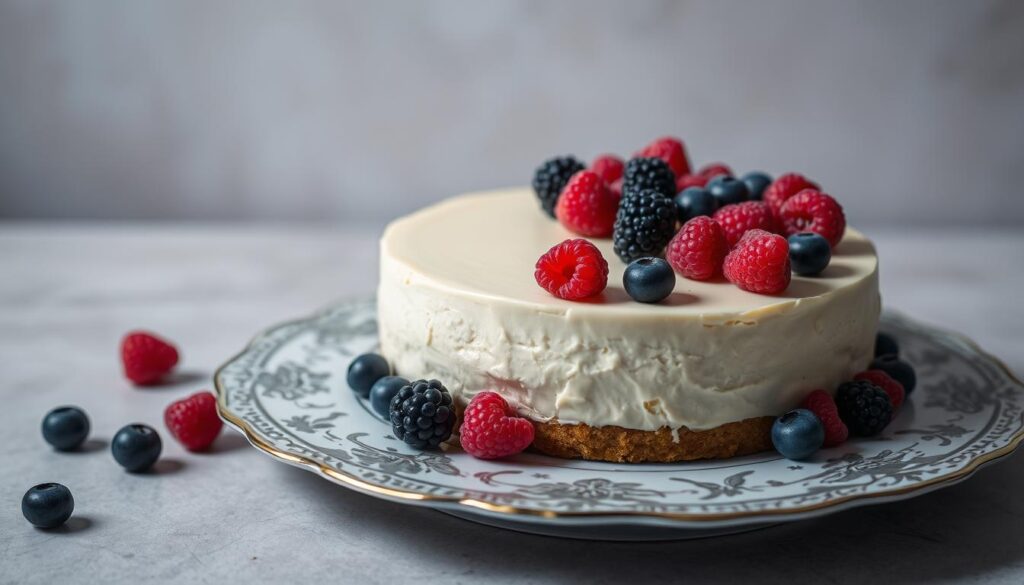Berries cheesecake
