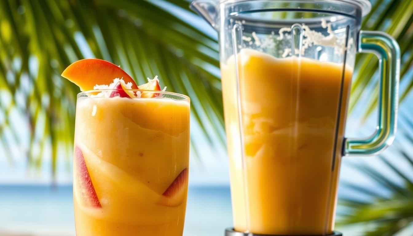 Peach Coconut Smoothie