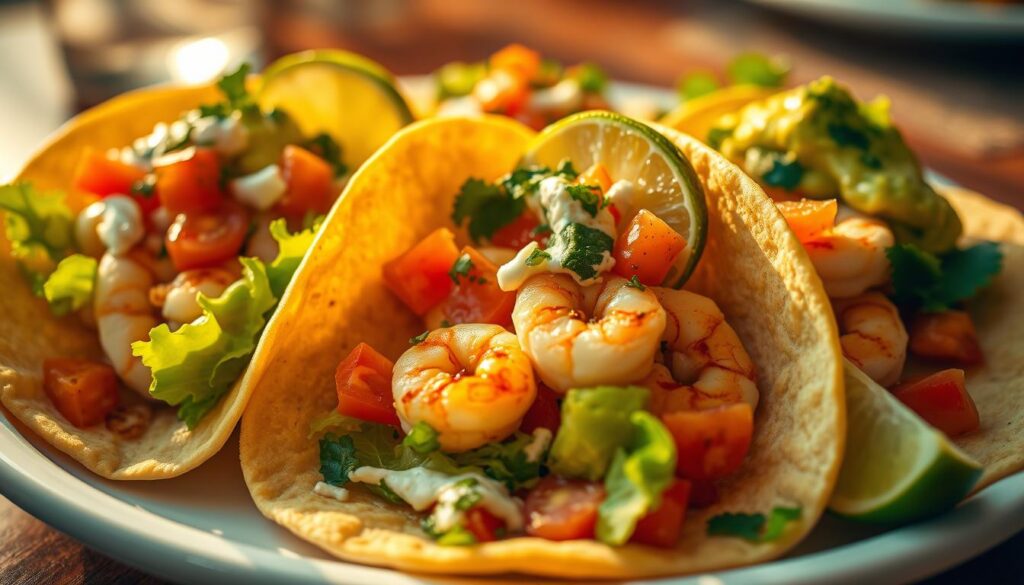 Shrimp tacos