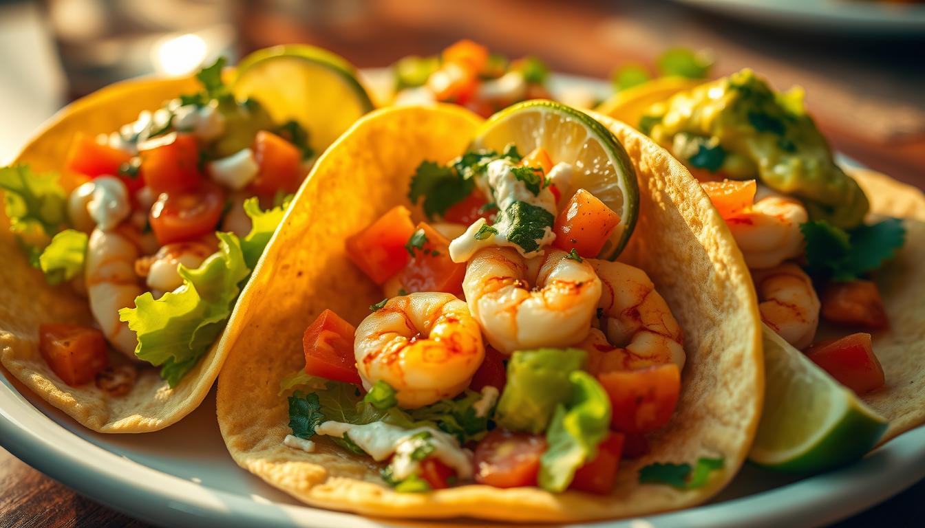 Shrimp tacos